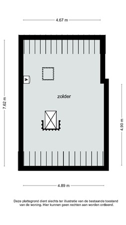 Plattegrond - Carboonstraat 62G, 6412 PB Heerlen - carboonstraat 62g heerlen 2D zold.jpeg